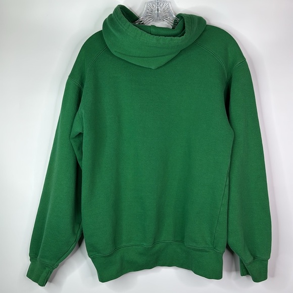 Vintage Badger Sport North Dakota Fighting Sioux Green Hooded Sweatshirt Small - Picture 4 of 11